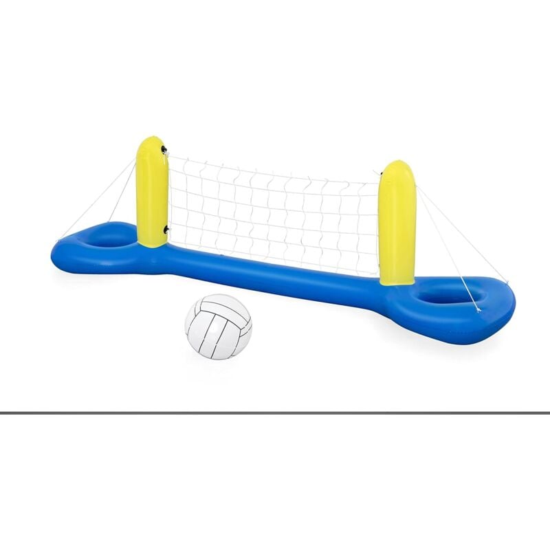 foto del prodotto rete da pallavolo galleggiante con palla 244 x 64 cm