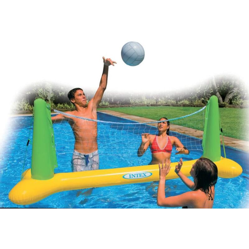 foto del prodotto rete da pallavolo galleggiante gonfiabile intex