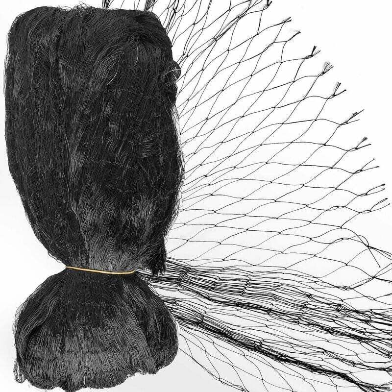 foto del prodotto rete di protezione anti uccelli, 20 x 5 m, rete in nylon, 1,5 cm, per animali e piante, piccioni da giardino, agricoltura, pollame, allevamento da