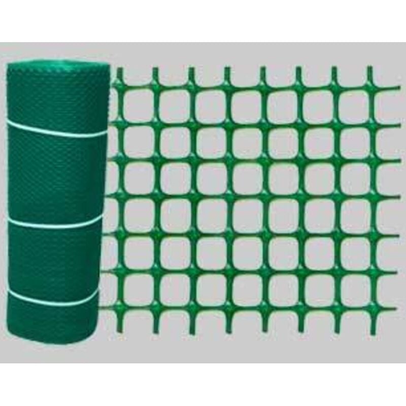 foto del prodotto rete di protezione quadra 1,0x50 mt - colore marrone