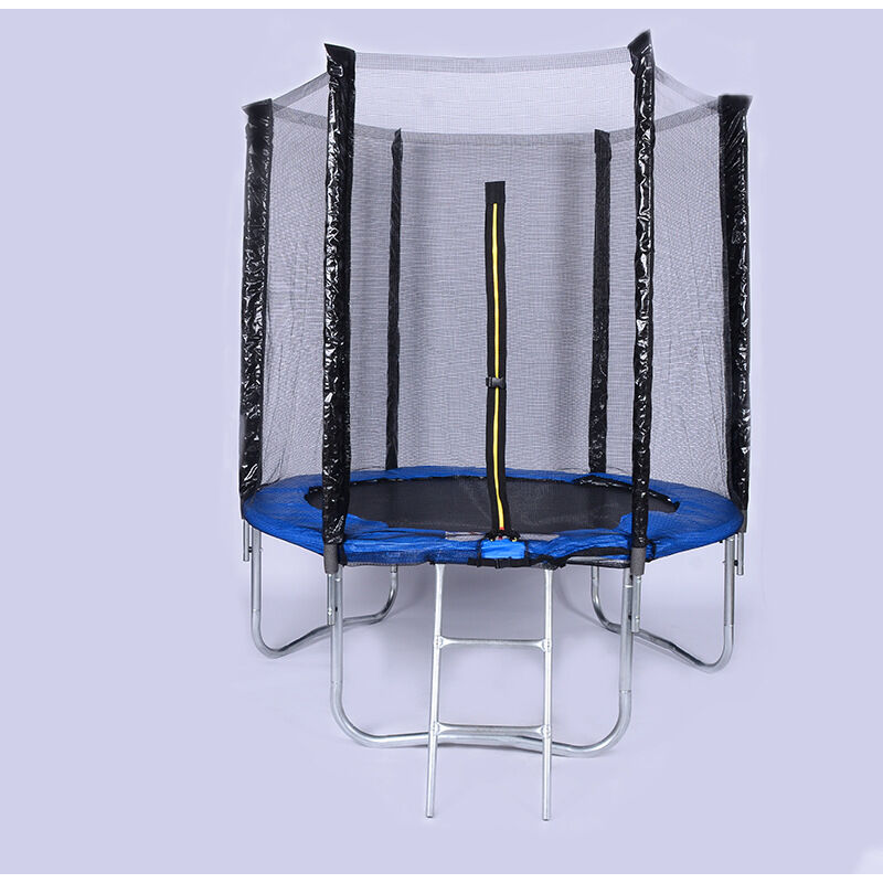 foto del prodotto rete di ricambio per trampolino, rete di sicurezza per trampolino da 10 piedi con cerniera, accessori per trampolino ricreativo, ingresso con