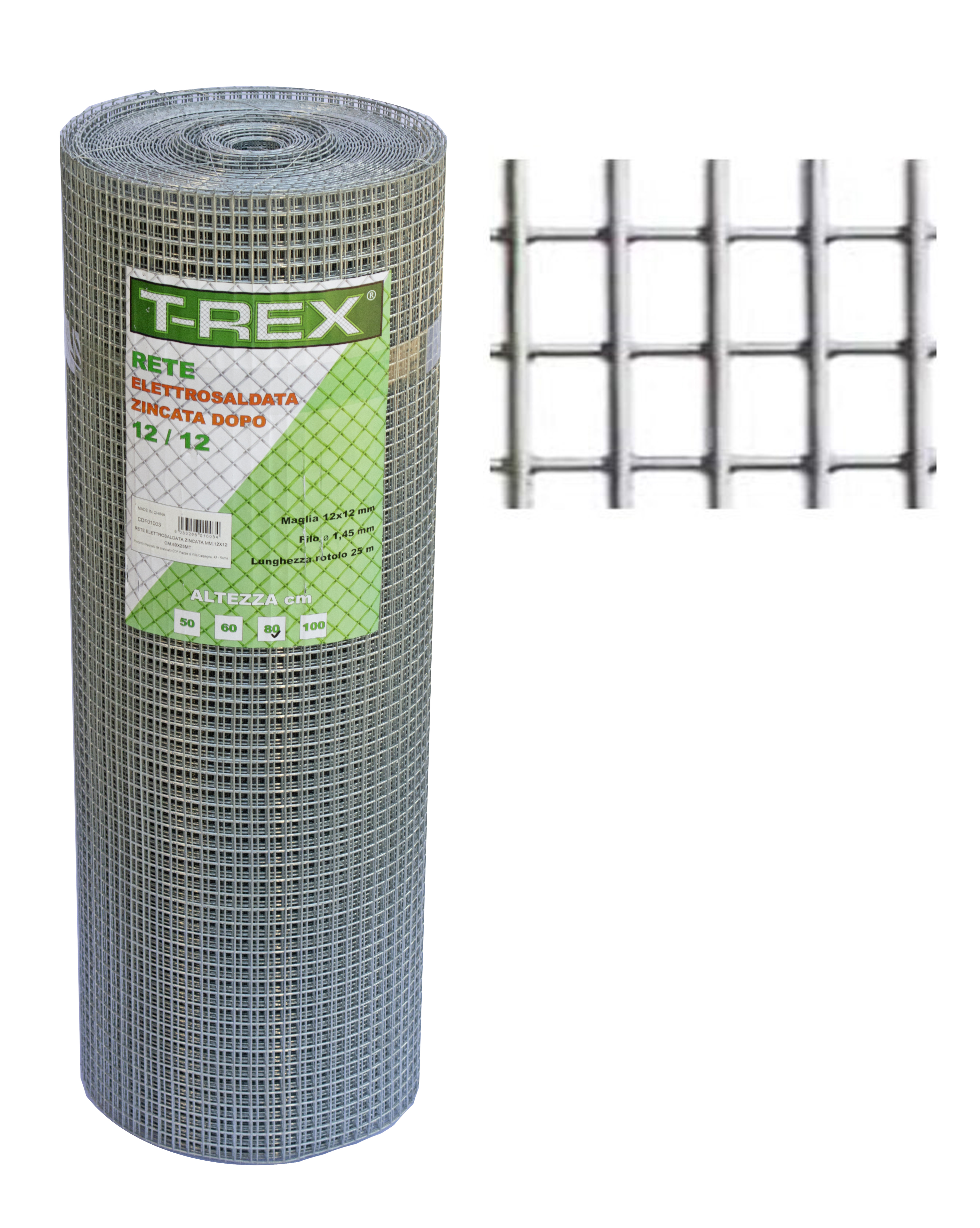 foto del prodotto rete elettros.zinc.dopo 12x12 f.1,45 h 100 ml. 25