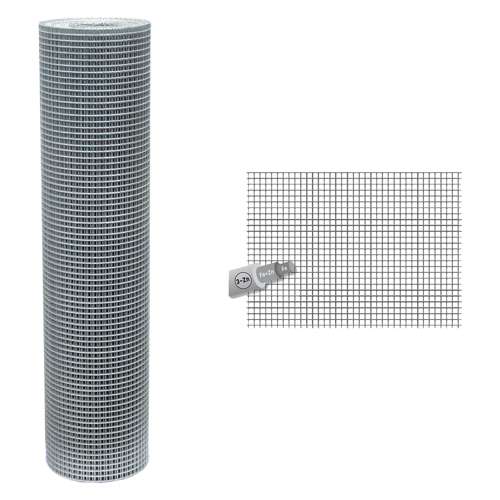 foto del prodotto rete elettrosaldata 12 x 12 cm 60 f. 0,9