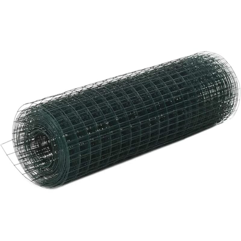 foto del prodotto rete elettrosaldata per recinzione in metallo, maglia rettangolare 75 x 50 mm 25 mt x h 125 cm zincata