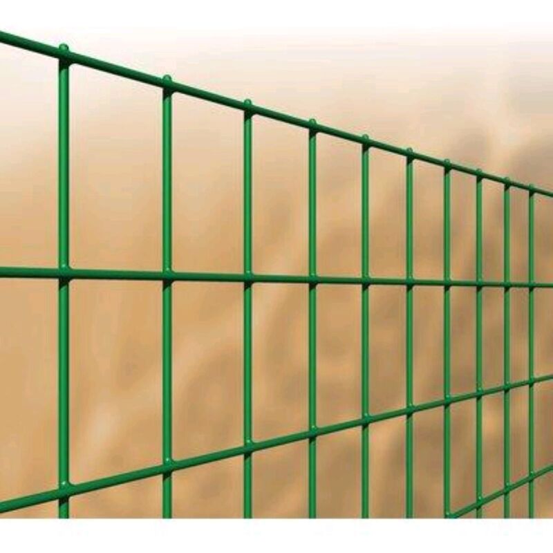 foto del prodotto rete elettrosaldata plasticata verde 50x75 miniroll stars mm 2,2 rt. mt 10 altezza cm 100 1 pz