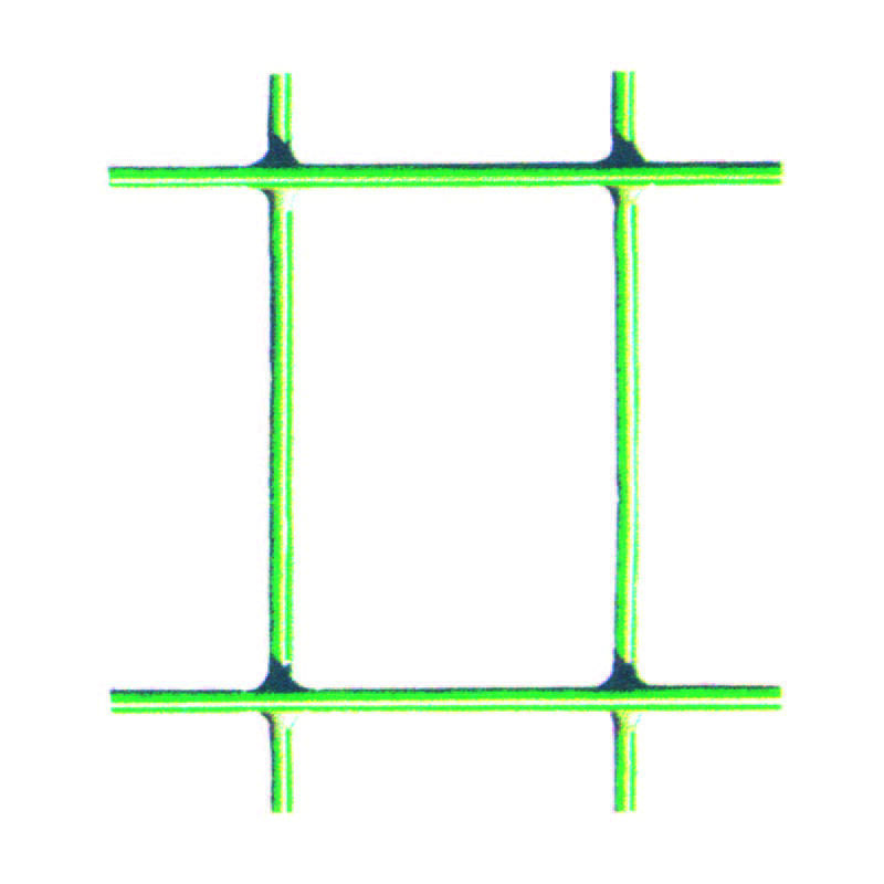 foto del prodotto rete elettrosaldata plastificata verde rotolo mt.25 maglia mm.100x50 filo mm.2,50 est. cm.60h.