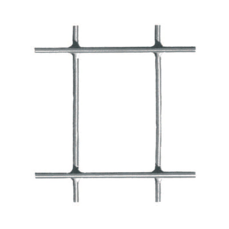 foto del prodotto rete elettrosaldata zincata prima maglia mm.50x76 maglia mm.76x50 filo mm.1,63 est. cm.80h.