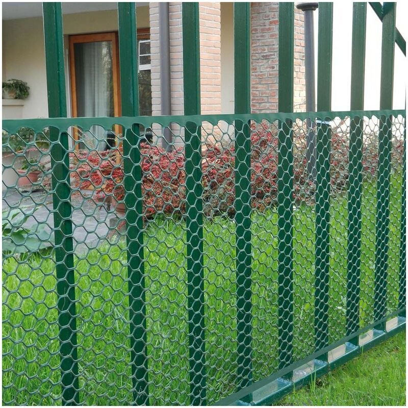 foto del prodotto rete exagon verde tenax size h 0.5x50 mt