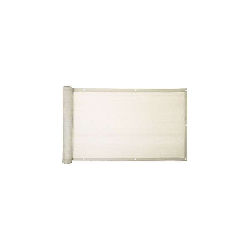 foto del prodotto rete frangivista oscurante frangivento rete ombreggiante balconi terrazzi 37679v ecru cm 90x6 mt 37679 