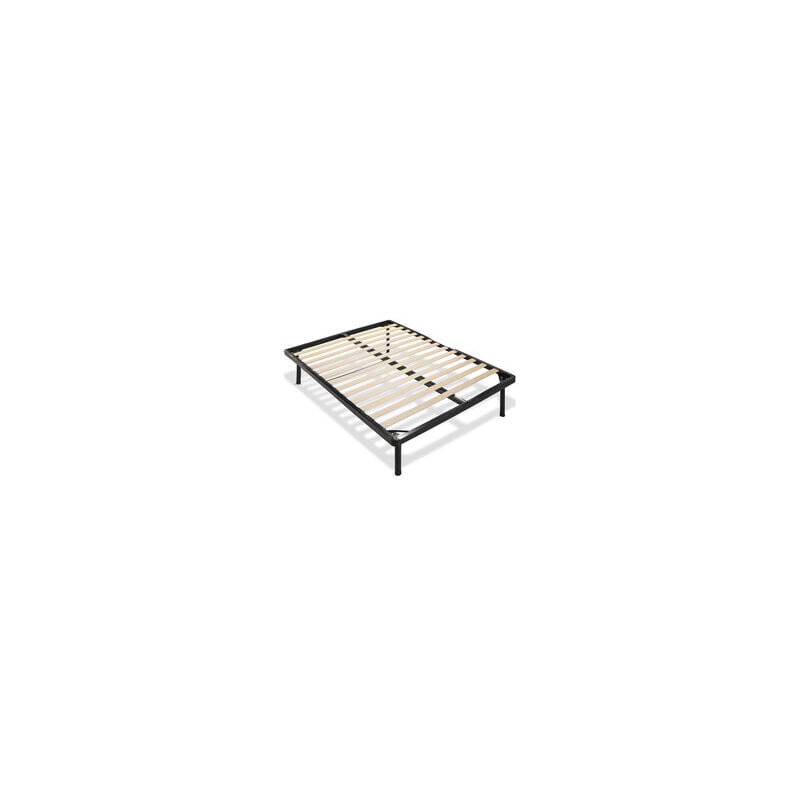foto del prodotto rete letto 1 piazza e mezza con doghe 120x190 cm