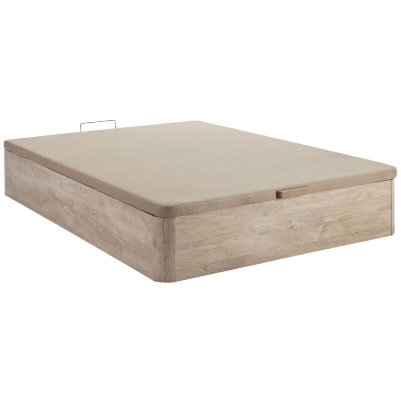 foto del prodotto rete letto contenitore colore quercia 140 x 190 cm hestia di ysm e