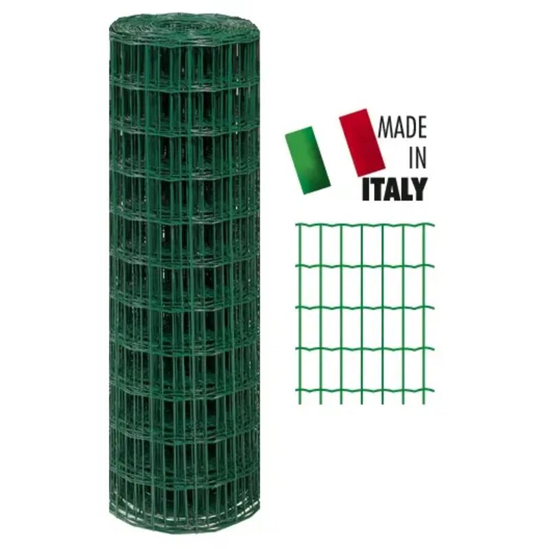 foto del prodotto rete metallica lineare plastificata 80 cm x 10 mt