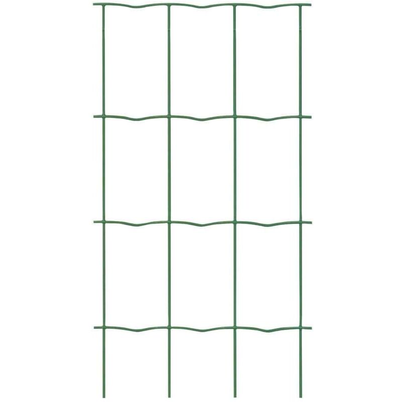 foto del prodotto rete metallica plastificata verde 2 x 25 m