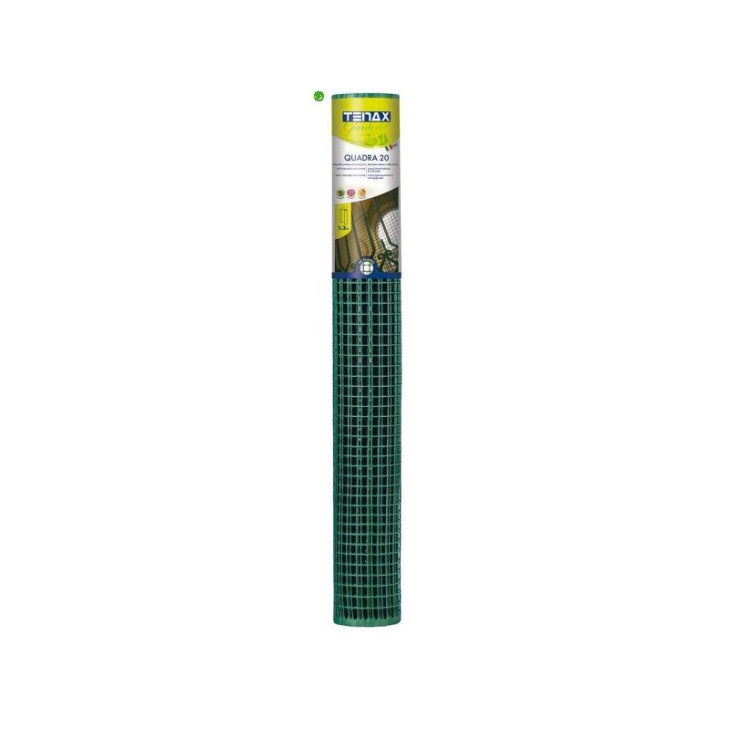 foto del prodotto rete multiuso quadra 20 verde 500x50 cm