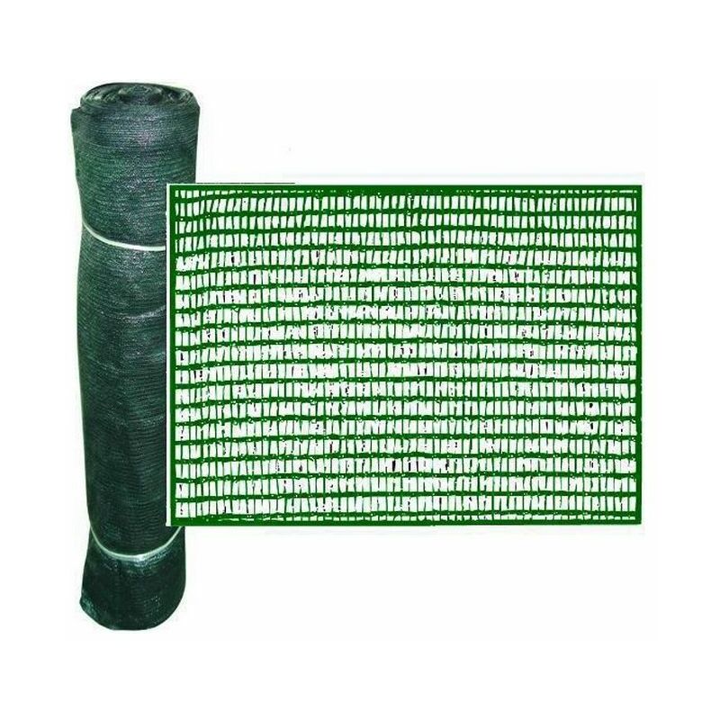 foto del prodotto rete ombreggiante frangisole blinky hd 80 verde scuro mt. 10 h.cm. 100