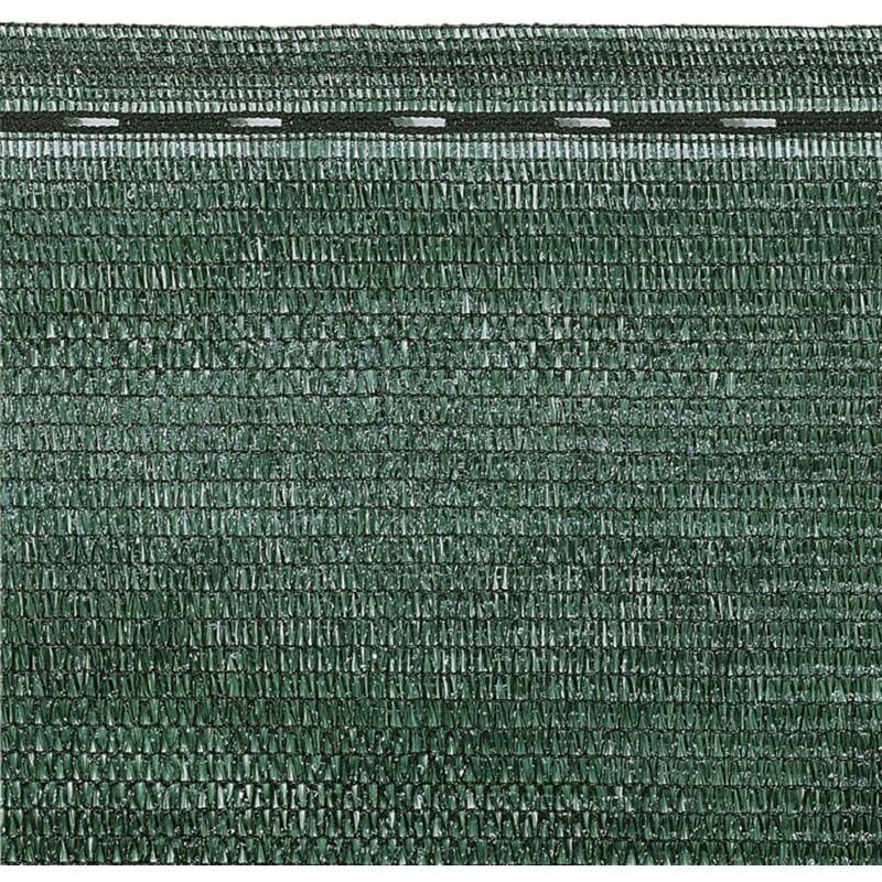 foto del prodotto rete ombreggiante frangivista 1 x 75 mt verde scuro
