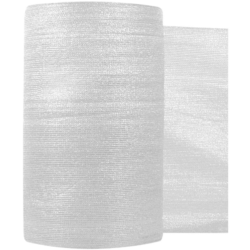 foto del prodotto rete ombreggiante ombra telo bianco frangisole frangivista recinzione h. 300cm x 50mt