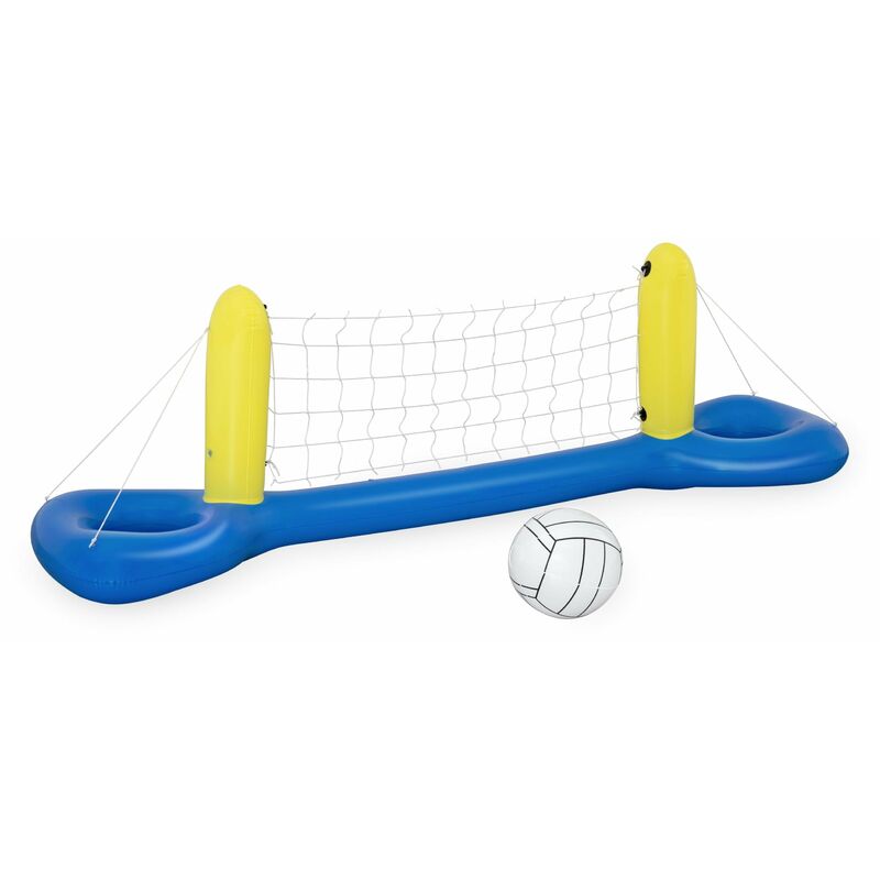 foto del prodotto rete pallavolo volley gonfiabile per piscine con pallone bestway 52133