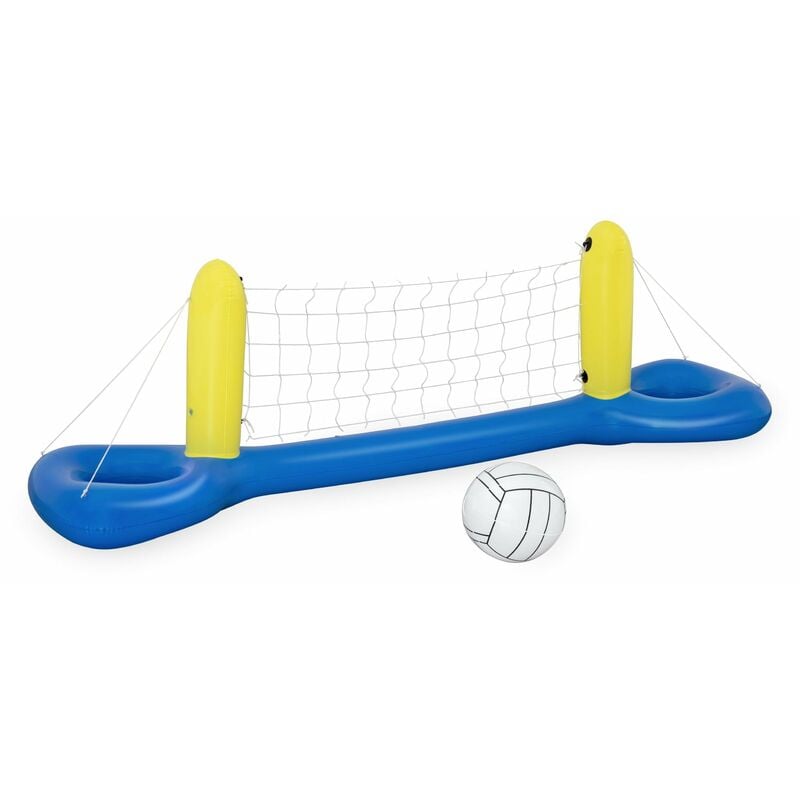 foto del prodotto rete pallavolo volley gonfiabile per piscine con pallone bestway 52133