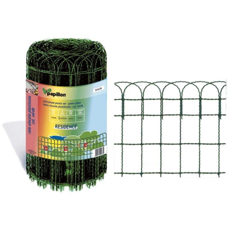 foto del prodotto rete papillon residence 150x90mm h 65cm 25mt plasticata sgs