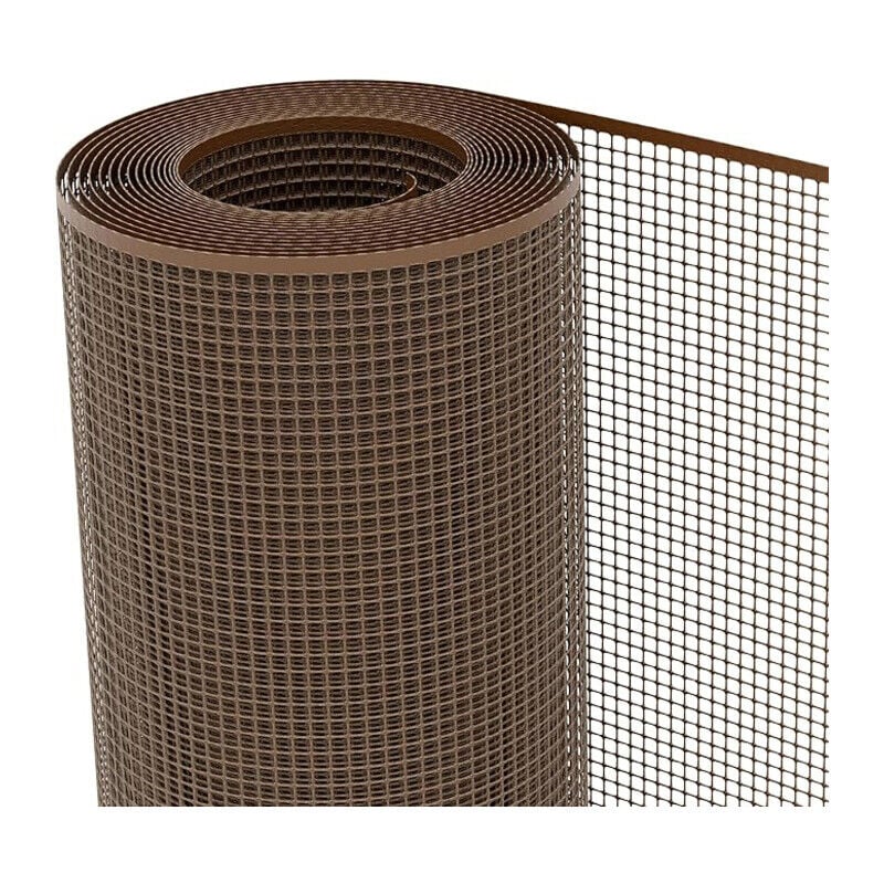 immagine 0 del prodotto rete per balconi mm. 10x10 plt. 250 gr. mq. mt.1x50 marrone