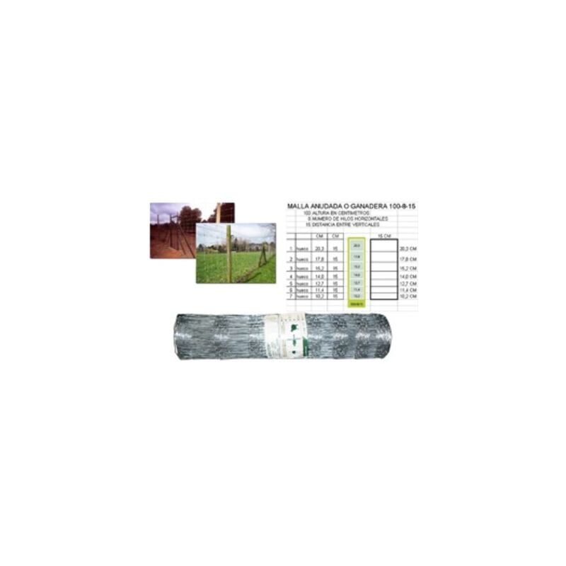foto del prodotto rete per bestiame agrotor riviere moreda 100 8 15 ro 50mt x 1.00mt