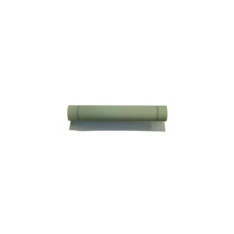 foto del prodotto rete per intonaco bianca in fibra di vetro 5x5 mm h100 cm 50 mt maurer 75 gr mq