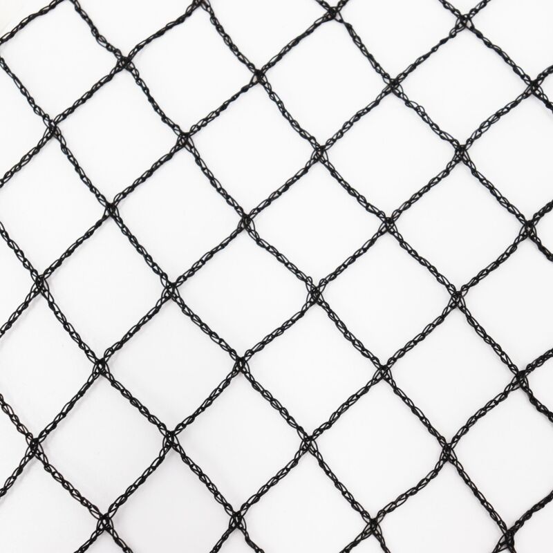 foto del prodotto rete per laghetti 30m x 16m nera, rete per peschiera, rete parafoglie, rete, rete antivolatili robusta