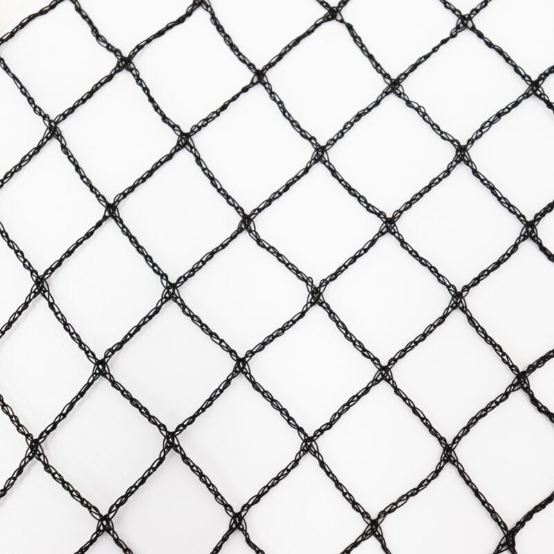 foto del prodotto rete per laghetti 4m x 8m nera, rete per peschiera, rete parafoglie, rete, rete antivolatili robusta