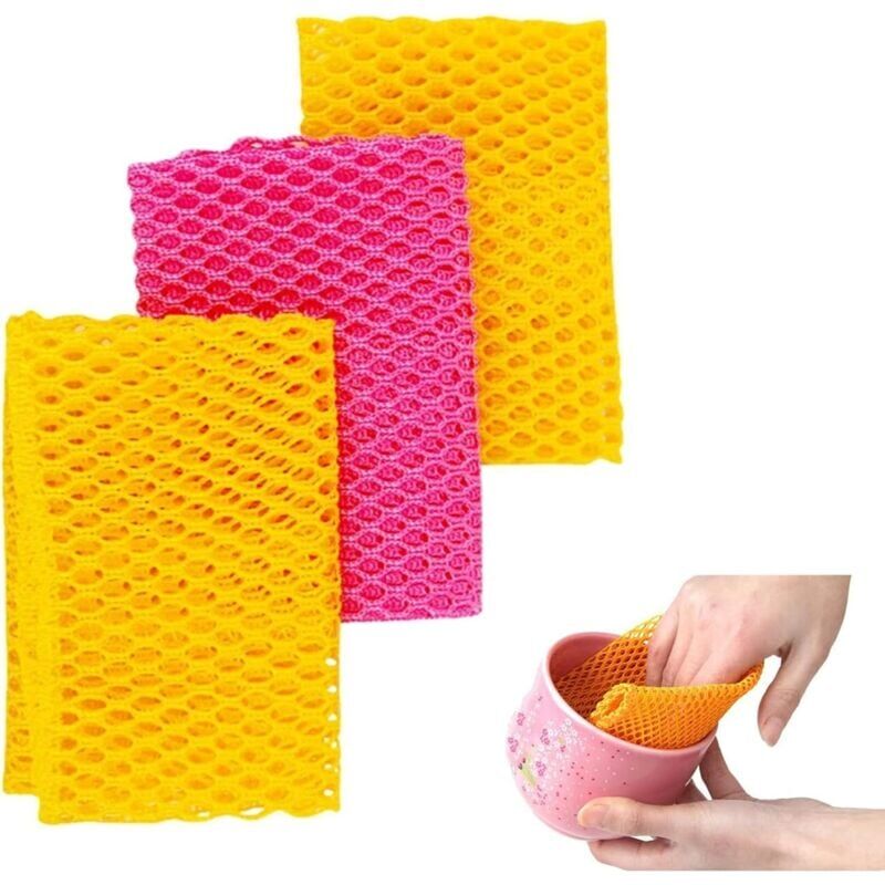 foto del prodotto rete per lavaggio spugna per piatti inodore asciugatura rapida niente pi spugne con odore di muffa spugna perfetta per lavare i piatti 11 x