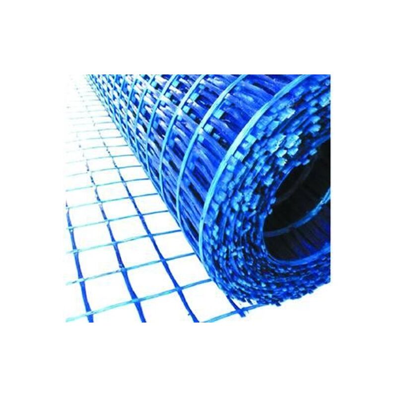 foto del prodotto rete per massetto cm.100h. x 50 mt in fibra di vetro