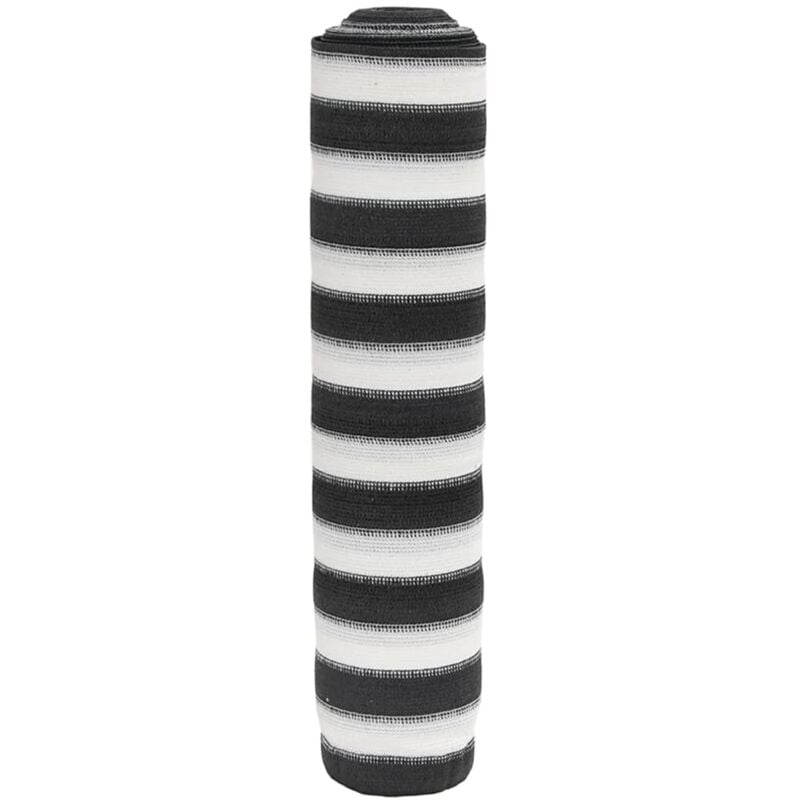 foto del prodotto rete per privacy antracite e bianca 1x10 m hdpe 75 g m vidaxl