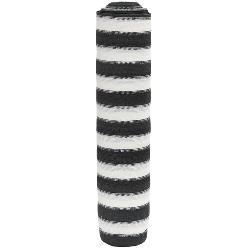 foto del prodotto rete per privacy antracite e bianca 1x10 m in hdpe 195 g m - vidaxl