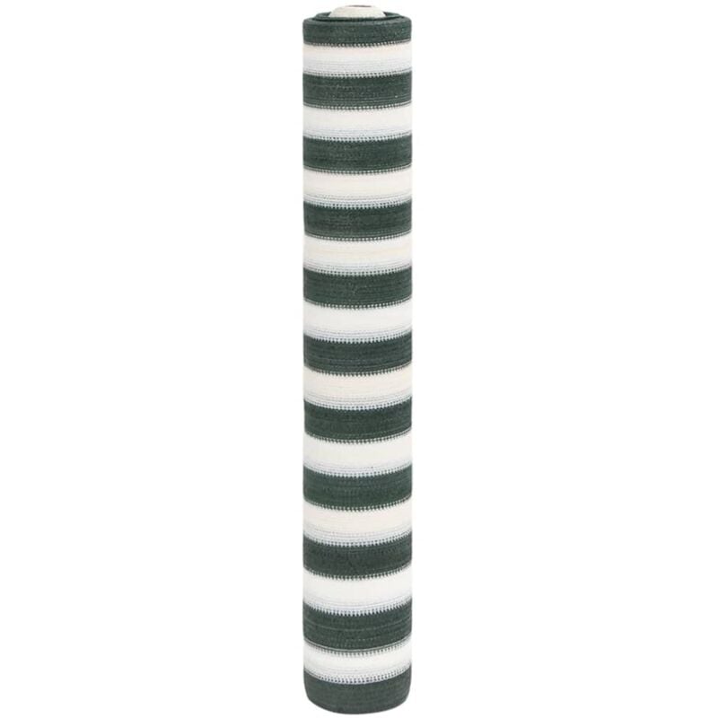 foto del prodotto rete per privacy verde e bianco 1,8x10 m in hdpe 195 g m vidaxl