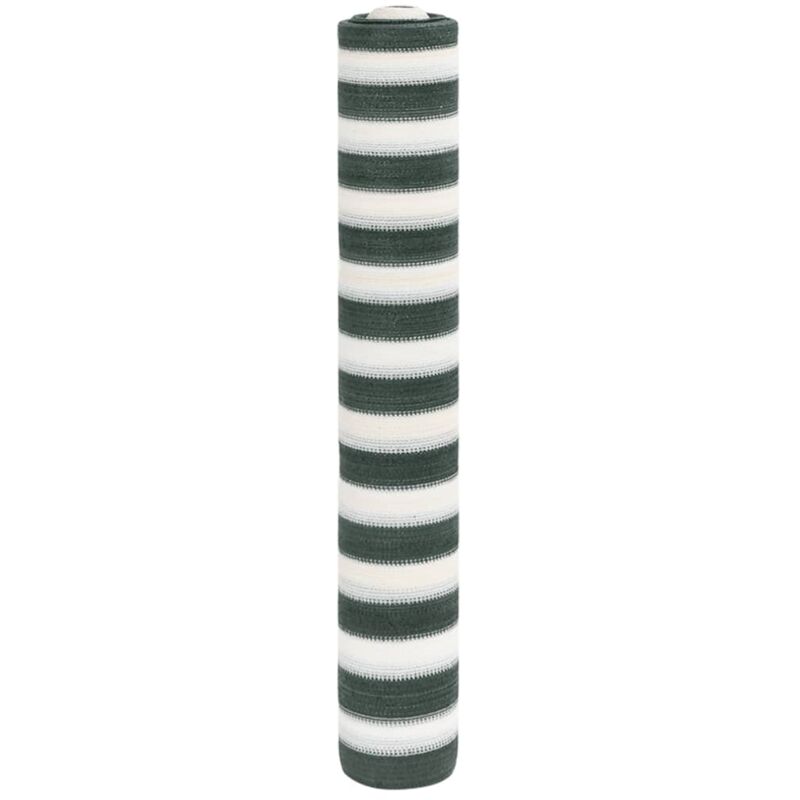 foto del prodotto rete per privacy verde e bianco 1,8x10 m in hdpe 75 g m vidaxl