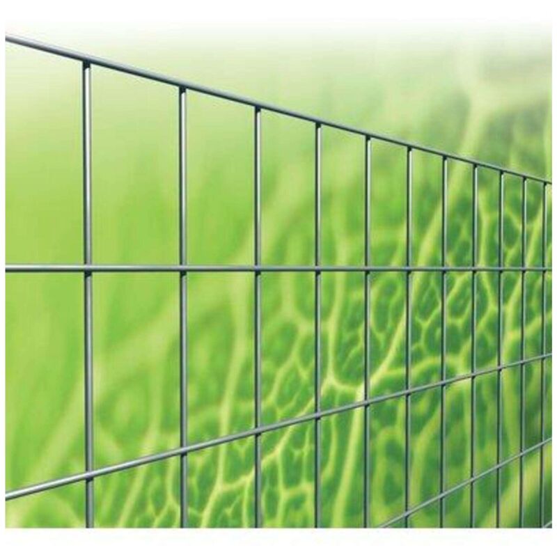 foto del prodotto rete per recinzione zincata elettrosaldata maglia 50x75 mm.1,7 rotolo da 1.20x10 metri per recinzione edilizia zincata 1.20x10 mt - stars