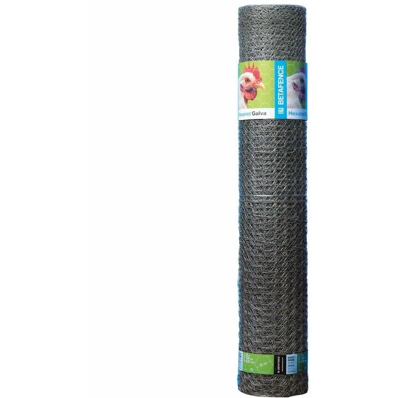 foto del prodotto rete per recinzioni animali filo a tripla torsione con tripla zincatura maglia esagonale 50 mm rotolo 50 mt 150cm