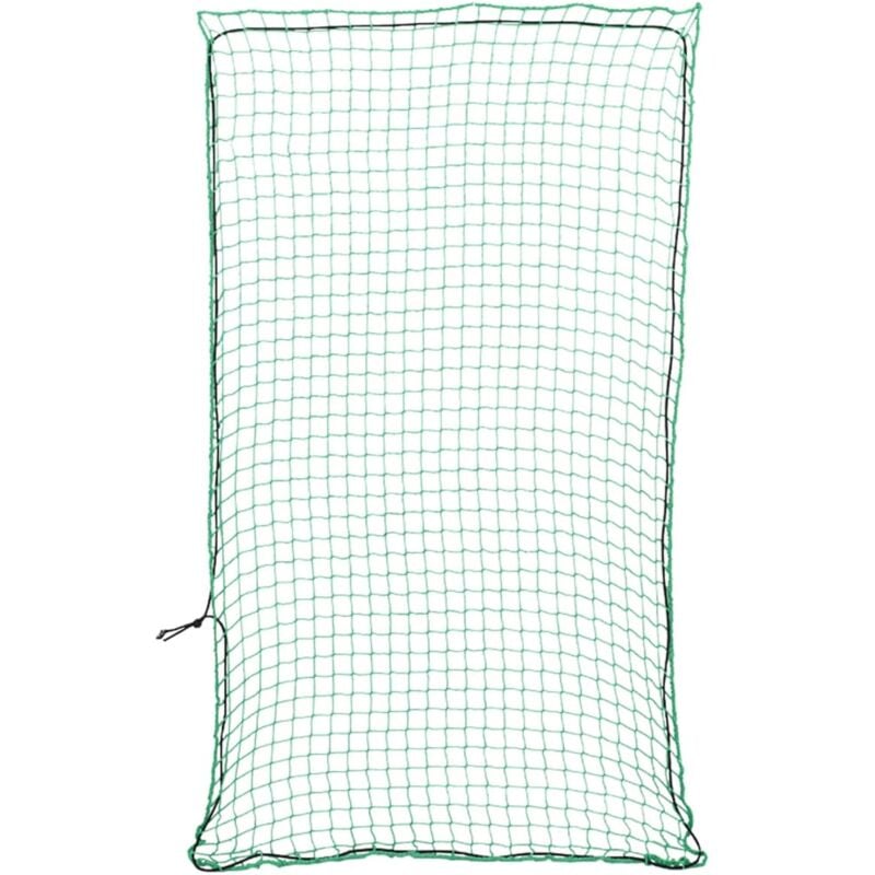 foto del prodotto rete per rimorchio con corda elastica verde 3,5x2 m in pp vidaxl