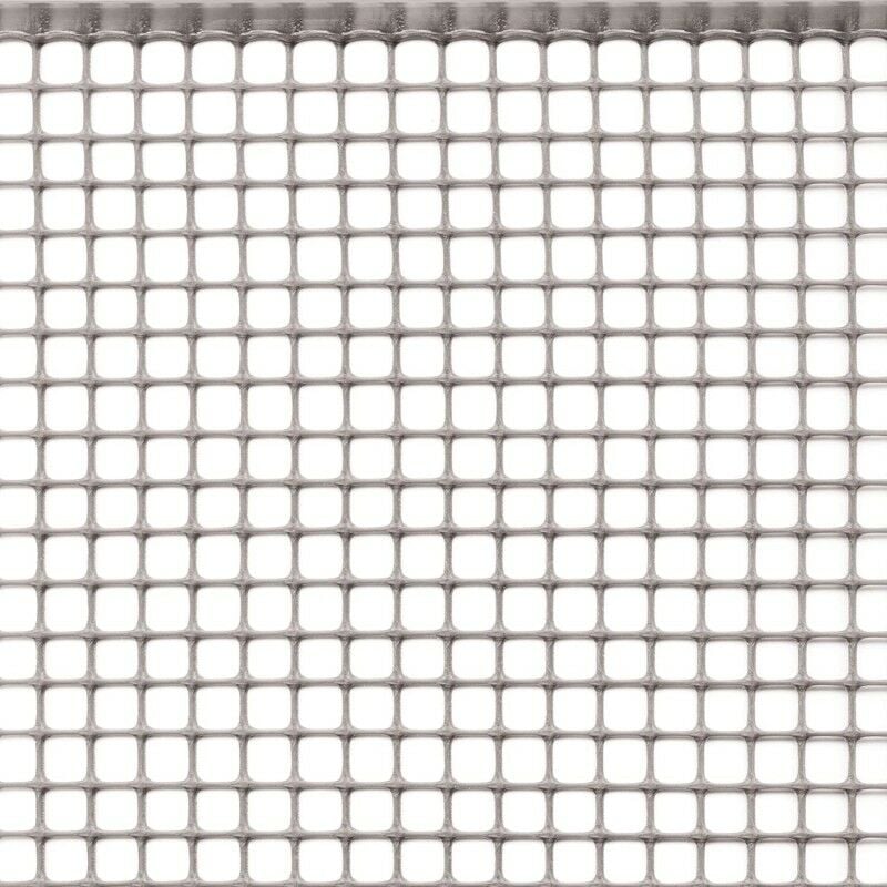 foto del prodotto rete plastica grigio maglia cm 1x1 m 1x15