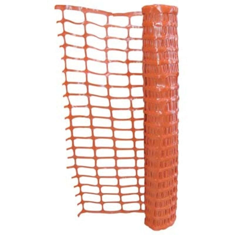 foto del prodotto rete protezione cantiere arancio tenax gr mq 150 h.cm 150 ml 50 1 pezzo