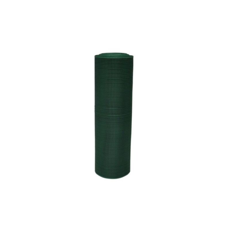 foto del prodotto rete pvc recinzione balcone protezione bambini gatti cani plastica al mt 17008v 10x10 verde 17009 