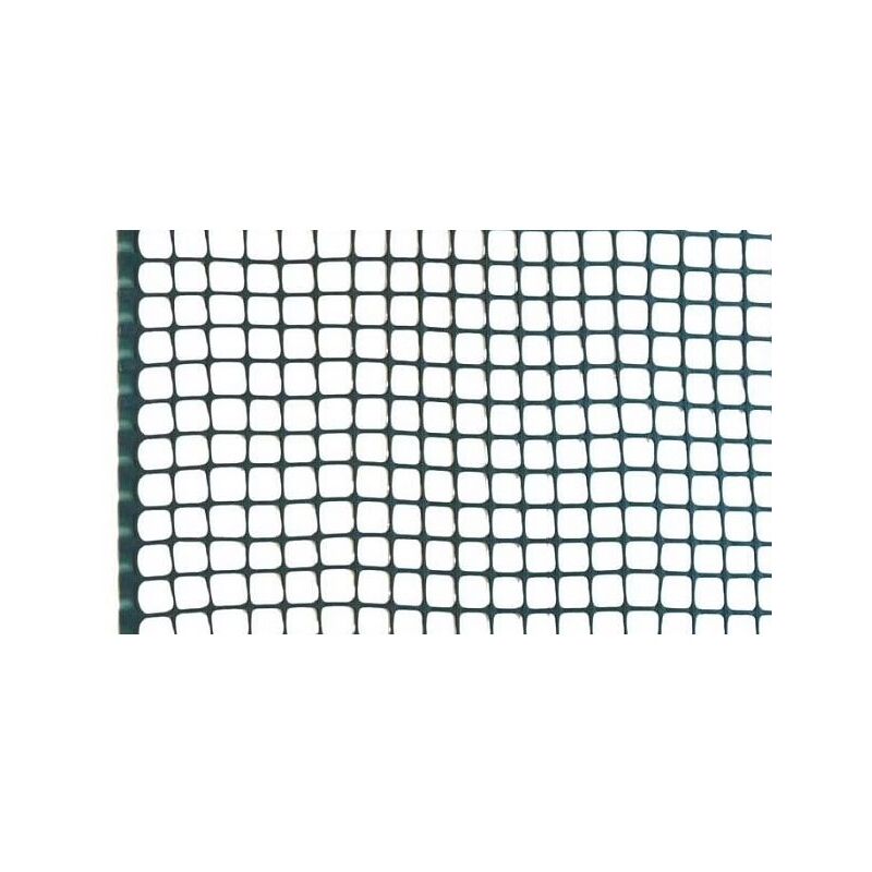 foto del prodotto rete quadra verde h100cm 10m in plastica