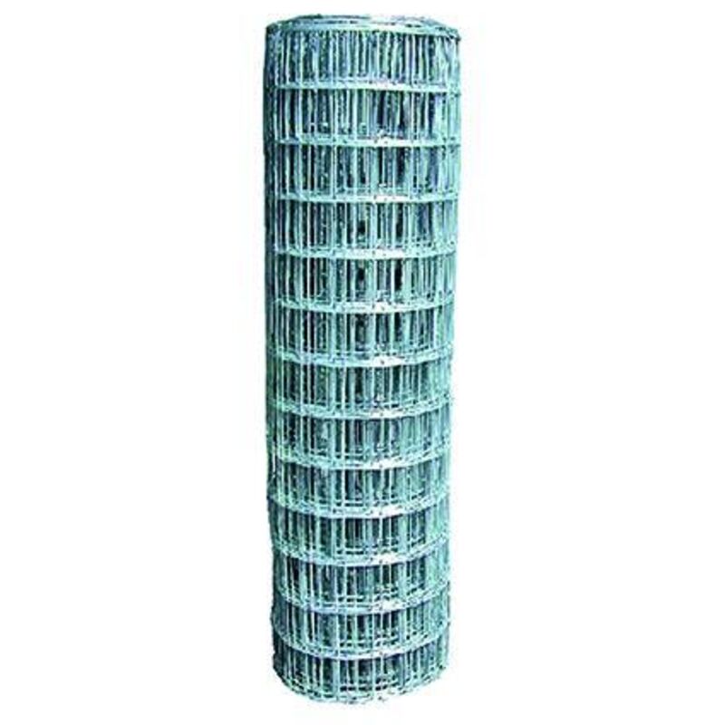foto del prodotto rete recinzione elettrosaldata zincata 25 mt h 125 cm f. 1,7 maglia 75x50