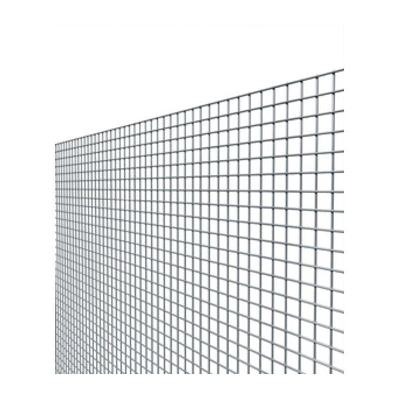 foto del prodotto rete recinzione elettrosaldata zincata maglia 12x12 mm filo 0,9 mm h100 cm rotolo 25 metri