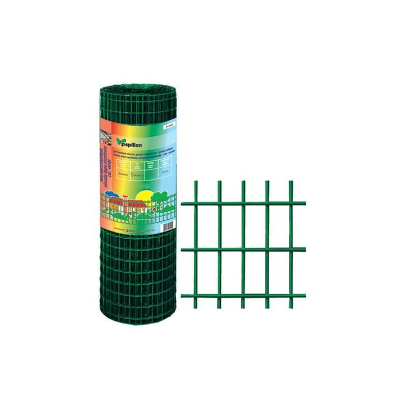 foto del prodotto rete recinzione plasticata sgs enclose 50x75 mm h 120 cm rotolo 25 mt papillon