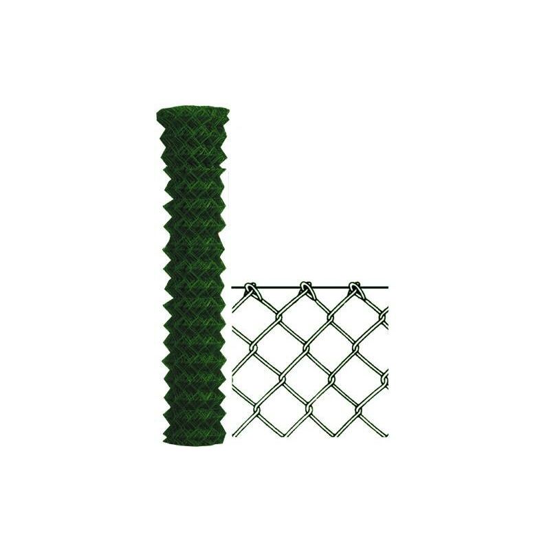 foto del prodotto rete recinzione plasticata sgs griglia area 50x50mm h 150cm rt 25 mt filo 2,5mm
