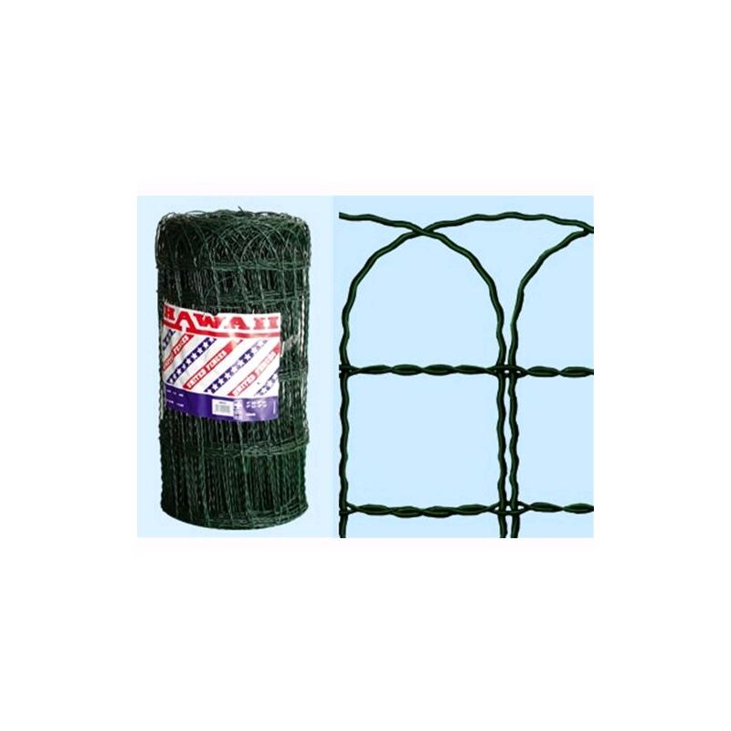 foto del prodotto rete recinzione plastificata per aiulole hawai 10 mt altezza 40 cm kg. 0,88 mq