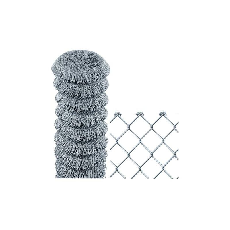 foto del prodotto rete recinzione zincata griglia area 50x50 mm h 200 cm rotolo 25 mt papillon