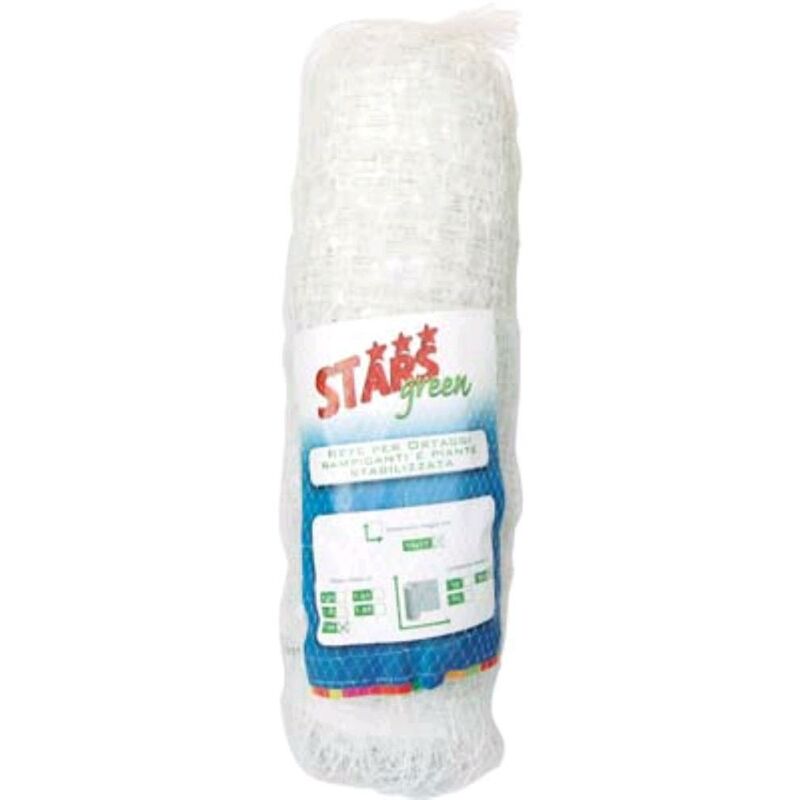 foto del prodotto rete sostegno ortaggi ortoplus stars pp cm 17x15 mt 100 h.cm 120 1 pz