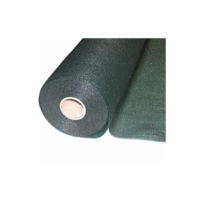 foto del prodotto rete telo ombreggiante verde con altezza 100 cm peso 140 g mq rotolo da 50 m